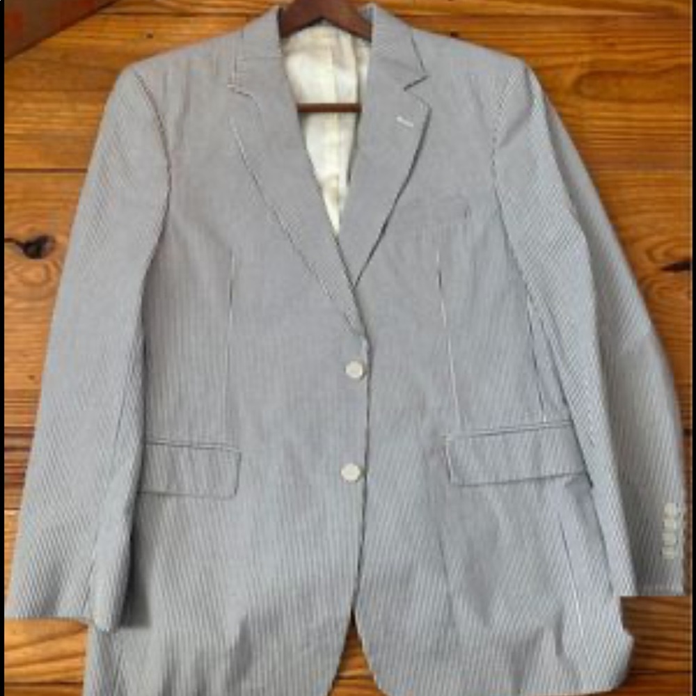Jos A Bank Mens Pinstripe Jacket